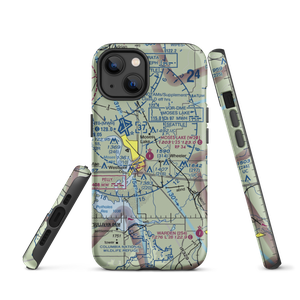 Moses Lake Municipal Airport (W20) VFR Sectional  Tough iPhone Case