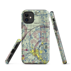 Mosquito Strip Airport (20OH) VFR Sectional  Tough iPhone Case