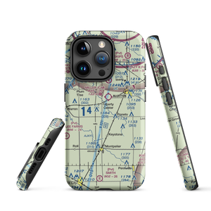 Mossburg Airport (II20) VFR Sectional  Tough iPhone Case