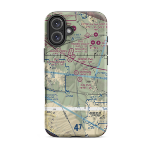 Motown Airport (5AZ6) VFR Sectional  Tough iPhone Case