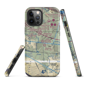 Motown Airport (5AZ6) VFR Sectional  Tough iPhone Case