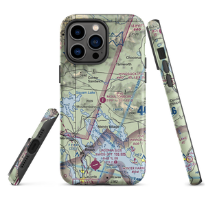 Moultonboro Airport (53NH) VFR Sectional  Tough iPhone Case