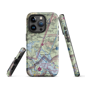Moultonboro Airport (53NH) VFR Sectional  Tough iPhone Case