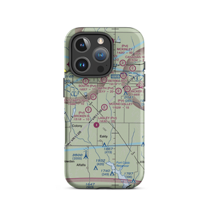 Mound Valley Farm Airport (OK77) VFR Sectional  Tough iPhone Case