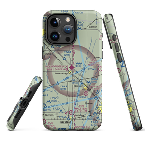 Moundridge Municipal Airport (47K) VFR Sectional  Tough iPhone Case