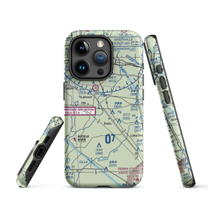 Mount Olive Farm Airport (2FA9) VFR Sectional  Tough iPhone Case
