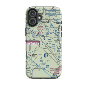 Mount Olive Farm Airport (2FA9) VFR Sectional  Tough iPhone Case