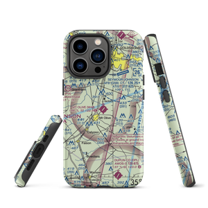 Mount Olive Municipal Airport (W40) VFR Sectional  Tough iPhone Case