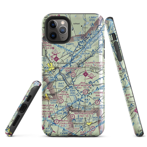 Mount Pleasant Landing Strip (67NJ) VFR Sectional  Tough iPhone Case