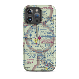 Mount Pleasant Municipal Airport (MOP) VFR Sectional  Tough iPhone Case