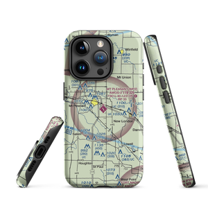 Mount Pleasant Municipal Airport (MPZ) VFR Sectional  Tough iPhone Case