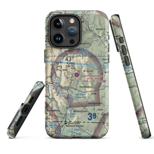 Mount Snow Airport (4V8) VFR Sectional  Tough iPhone Case