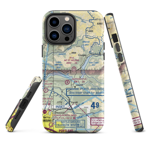 Mount St Helen's Aero Ranch Airport (WN10) VFR Sectional  Tough iPhone Case