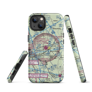 Mount Sterling Montgomery County Airport (IOB) VFR Sectional  Tough iPhone Case