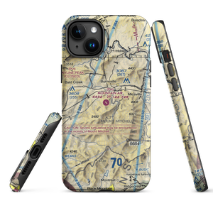 Mountain Air Airport (2NC0) VFR Sectional  Tough iPhone Case