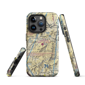 Mountain Air Airport (2NC0) VFR Sectional  Tough iPhone Case