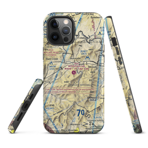 Mountain Air Airport (2NC0) VFR Sectional  Tough iPhone Case