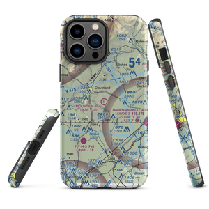 Mountain Airpark (0GE5) VFR Sectional  Tough iPhone Case
