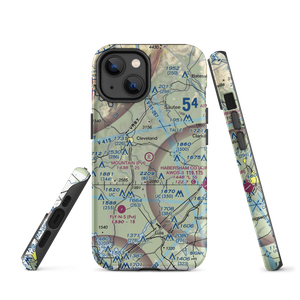 Mountain Airpark (0GE5) VFR Sectional  Tough iPhone Case