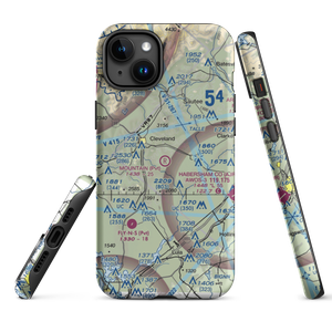 Mountain Airpark (0GE5) VFR Sectional  Tough iPhone Case