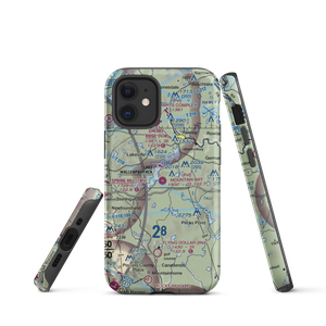 Mountain Bay Air Park Inc Airport (PA49) VFR Sectional  Tough iPhone Case