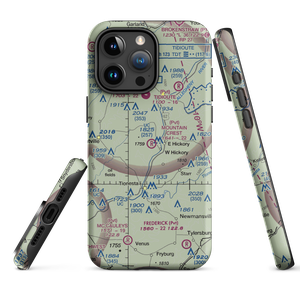 Mountain Crest Airport (17PS) VFR Sectional  Tough iPhone Case