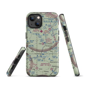 Mountain Crest Airport (17PS) VFR Sectional  Tough iPhone Case