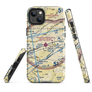 Mountain Empire Airport (MKJ) VFR Sectional  Tough iPhone Case