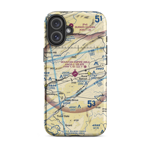 Mountain Empire Airport (MKJ) VFR Sectional  Tough iPhone Case