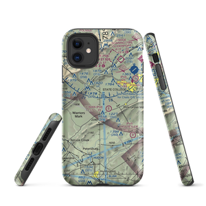 Mountain Hide-Away Airport (3PS4) VFR Sectional  Tough iPhone Case