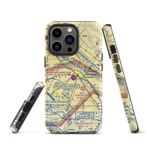 Mountain Home Municipal Airport (U76) VFR Sectional  Tough iPhone Case