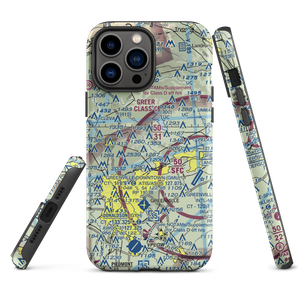 Mountain Ridge Airport (25SC) VFR Sectional  Tough iPhone Case