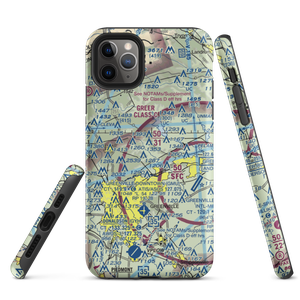 Mountain Ridge Airport (25SC) VFR Sectional  Tough iPhone Case