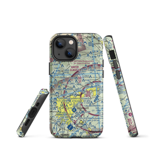 Mountain Ridge Airport (25SC) VFR Sectional  Tough iPhone Case