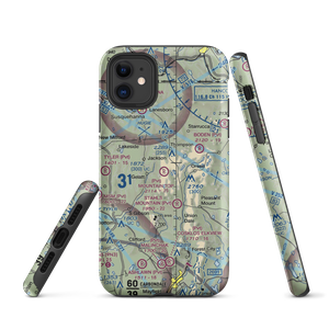 Mountain Top Airport (4PS4) VFR Sectional  Tough iPhone Case