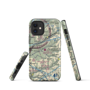 Mountain Top Airport (NY02) VFR Sectional  Tough iPhone Case