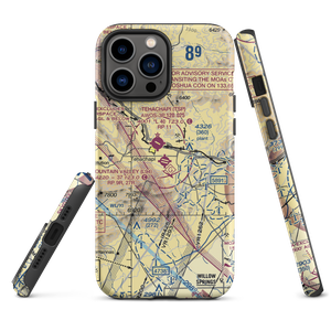 Mountain Valley Airport (L94) VFR Sectional  Tough iPhone Case