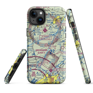 Mountain View Aerodrome (NC37) VFR Sectional  Tough iPhone Case