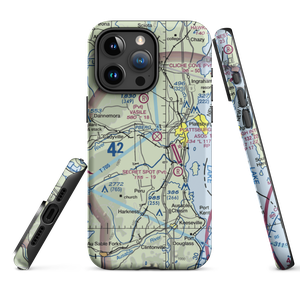 Mountain View Airpark (4NY0) VFR Sectional  Tough iPhone Case