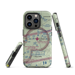 Mountain View Airport (MNF) VFR Sectional  Tough iPhone Case