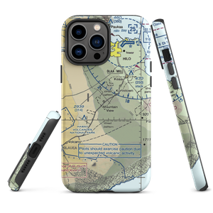 Mountain View Airstrip (HI23) VFR Sectional  Tough iPhone Case