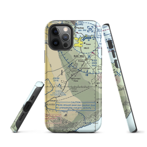 Mountain View Airstrip (HI23) VFR Sectional  Tough iPhone Case