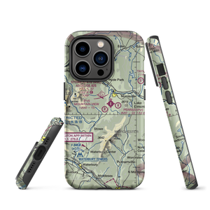 Mountain View Farm Airport (VT64) VFR Sectional  Tough iPhone Case