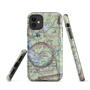 Mountain View Field (NH31) VFR Sectional  Tough iPhone Case