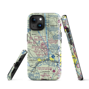 Mountaindale Airport (63OR) VFR Sectional  Tough iPhone Case