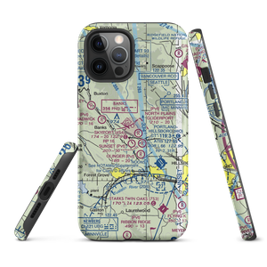 Mountaindale Airport (63OR) VFR Sectional  Tough iPhone Case