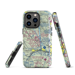 Mountaindale Airport (63OR) VFR Sectional  Tough iPhone Case