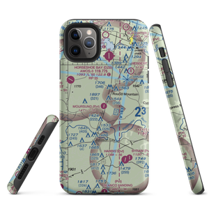 Moursund Ranch Airport (71TE) VFR Sectional  Tough iPhone Case