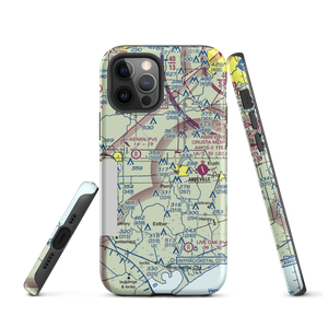 Ms Pats Airport (35LA) VFR Sectional  Tough iPhone Case