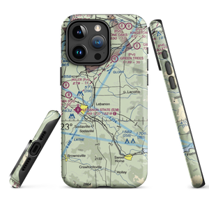 Mt Hope Airport (OG10) VFR Sectional  Tough iPhone Case